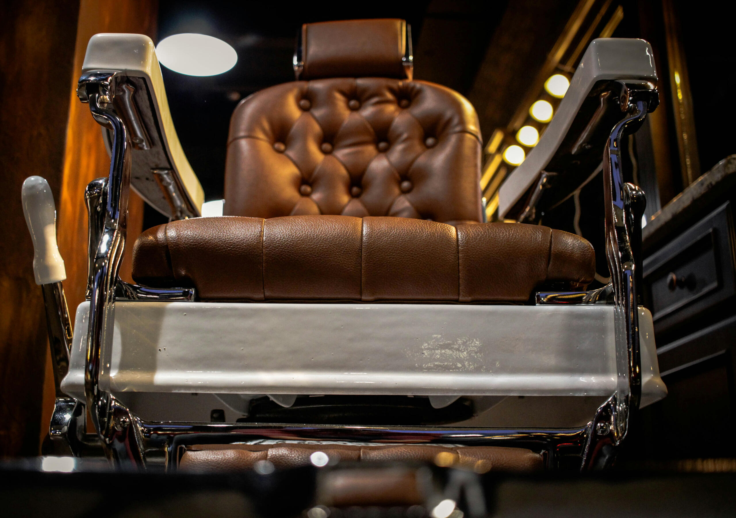 Barbershop chair in Seoul barbershop